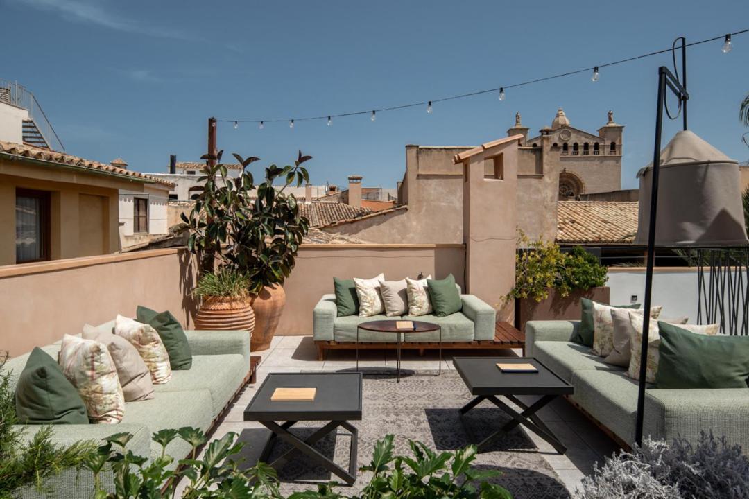 Hotel Antigua Palma - Casa Noble ภายนอก รูปภาพ Rooftop terrace