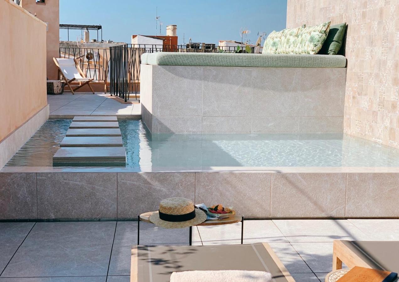 Hotel Antigua Palma - Casa Noble ภายนอก รูปภาพ Rooftop pool at the Hotel